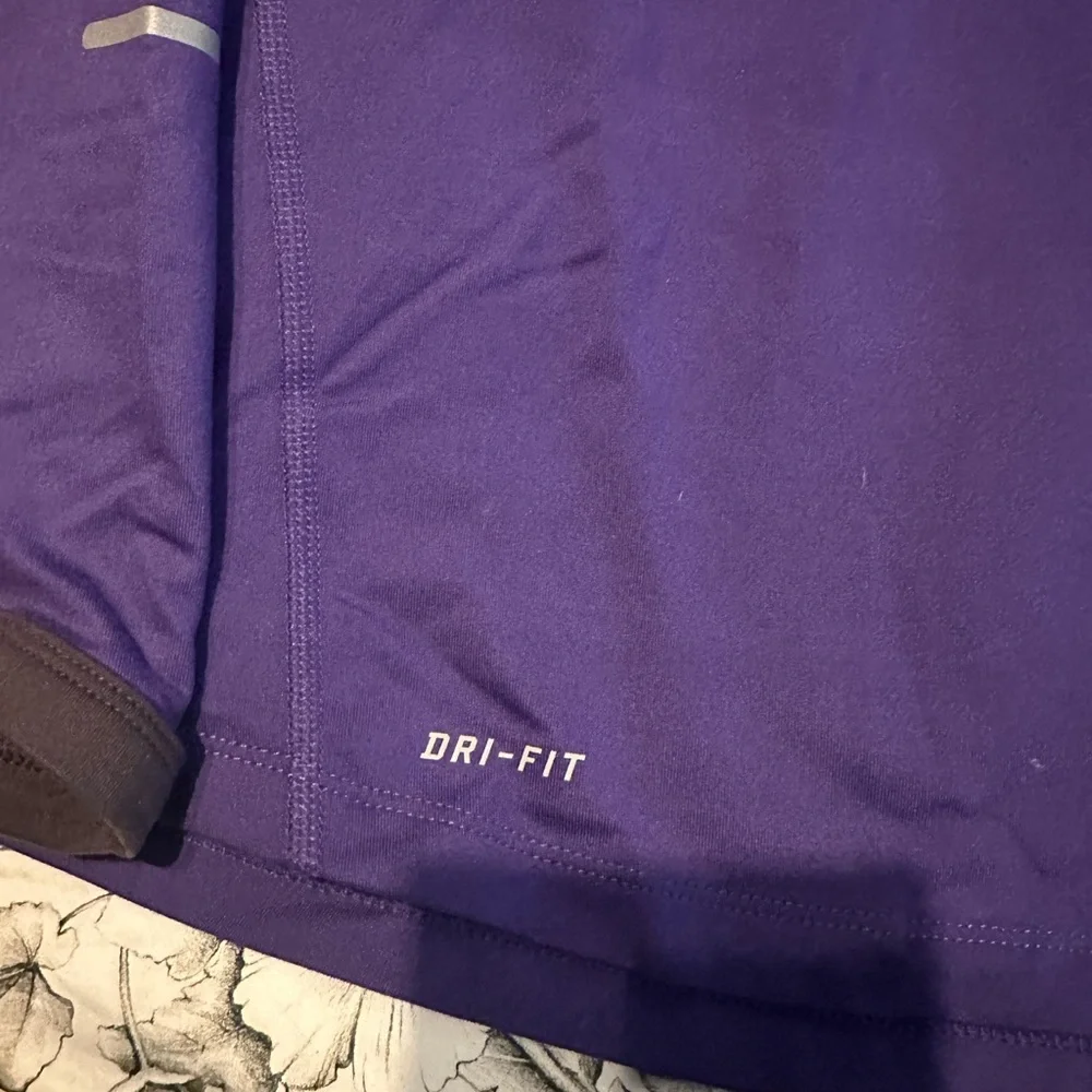 Nike Purple Dri-FIT Pullover - Picture 3 of 6